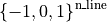 \left\{-1, 0, 1\right\}^{\text{n\_line}}
