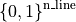 \left\{0,1\right\}^{\text{n\_line}}
