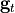 \mathbf{g}_t