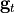 \mathbf{g}_t