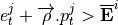 e^j_t + \overrightarrow{\rho} . p^j_t > \overline{\mathbf{E}}^i
