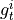 g^i_t