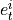 e^i_t
