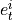 e^i_t